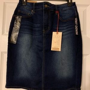 Ángel kiss denim pencil skirt (L)